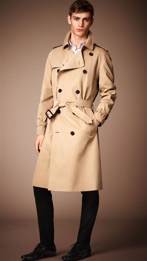 burberry outlet mens trench coat|Burberry westminster trench coat men.